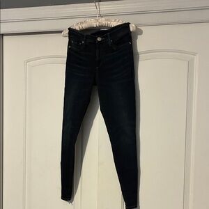 True Religion Women's Dark Indigo Skinny Jeans